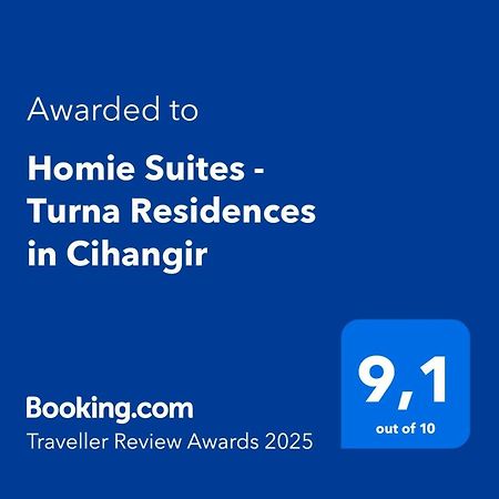 Homie Suites - Turna Residences In Cihangir Estambul Exterior foto